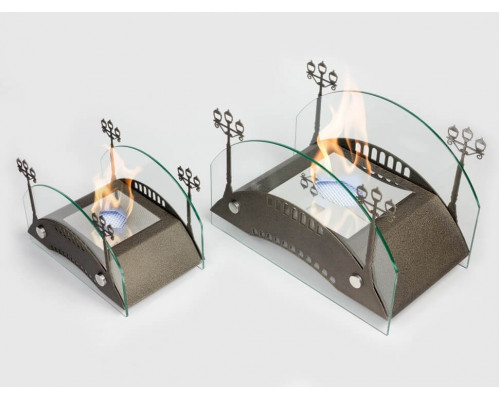 Биокамин настольный LuxFire ПУШКИНСКИЙ МОСТ S бронза